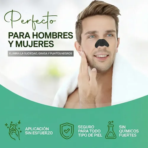 Parche X10 Nariz Rostro Mascarilla Limpieza Puntos Negros Todo Tipo De Piel