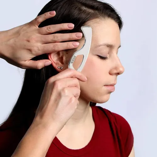 Herramienta De Masaje Stickon De Acero Inoxidable Gua Sha En