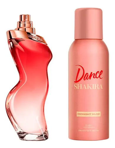 Perfume Shakira Dance Midnight Muse Edt 80ml Set Obsequio 3c