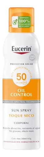 Eucerin Toque Seco Protector Solar Corporal Fps 50 200 Ml