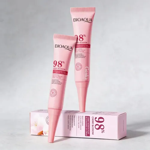 Contorno De Ojos Renovadora Con Flor De Cerezo 20g Bioaqua Todo Tipo De Piel Día/noche