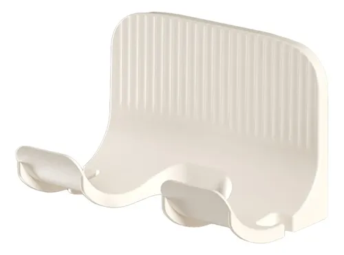Secador De Pelo Gentle No Punch Para Baño, Montaje En Pared Blanco