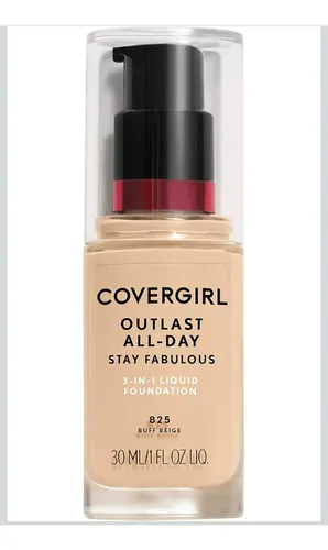 Base Maquillaje Covergirl Outlast. Tono 825 Buff Beige