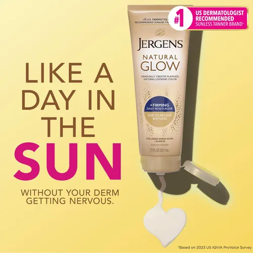 Set Jergens Natural Glow Autobronceador Facial Y Corporal