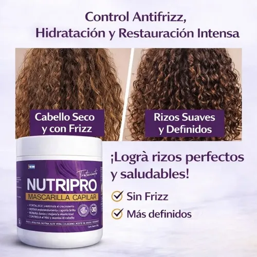 Nutripro Mascarilla Capilar 500gr