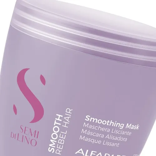 Mascara Anti-frizz Alfaparf Semi Di Lino Smoothing 500ml