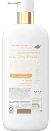 Dove Gel De Ducha Sin Perfume 5% Suero Con Avena Coloidal
