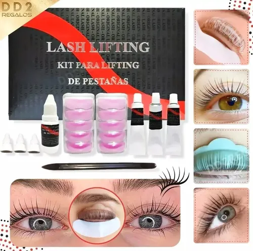 Kit Lifting De Pestaña Lash Lift Bigudies 100 Servicios
