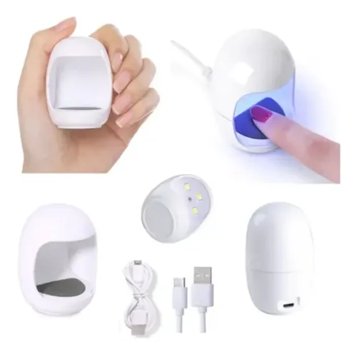 Cabina Mini Led Uv Para Uñas Semipermanentes Portátil