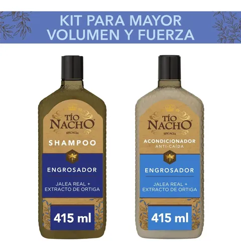 Tio Nacho Shampoo + Acondicionador Engrosador V2 Pelo 415ml
