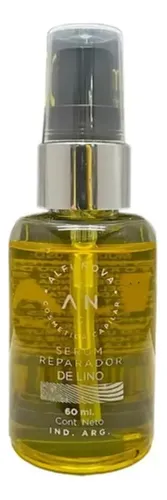 Sérum Reparador de Lino 60ml Brillo Restauración Capilar