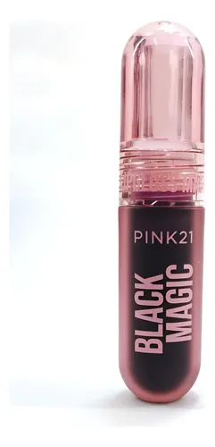 Brillo Labial Lipgloss Black Magic De Pink 21 Con Aplicador