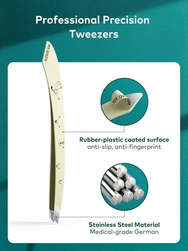 Pinza Profesional Acero Inoxidable Para Cejas Y Vello