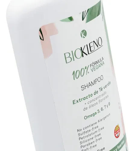 Bio Kleno Formula Vegana Shampoo Te Verde Sin Tacc X 420ml