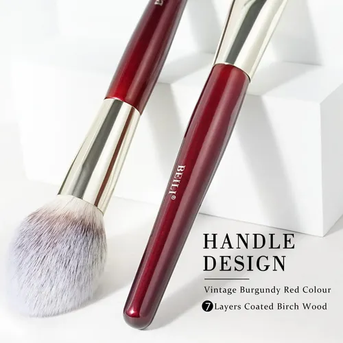 Set De Brochas De Maquillaje Beili 15 Piezas Profesional Sin
