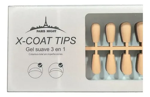 Tips Para Soft Gel Y Press On Paris Night Color X180u 3 En 1