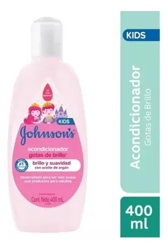 Johnsons Acondicionador Gotas De Brillo X400Ml
