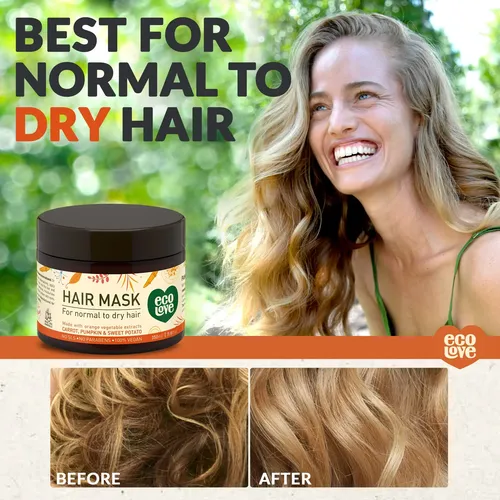 Mascarilla Capilar Ecolove Deep Conditioning Zanahoria Calab