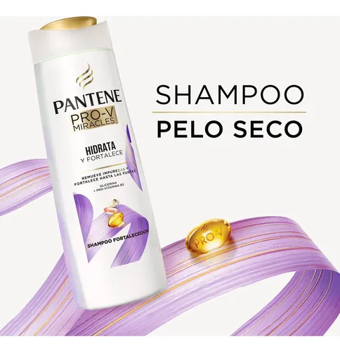 Shampoo Fortalecedor Pantene Pro-V Miracles Hidrata y Fortalece 700 ml