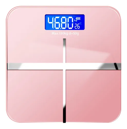 Báscula De Baño Digital De Alta Precisión Con Peso Corporal