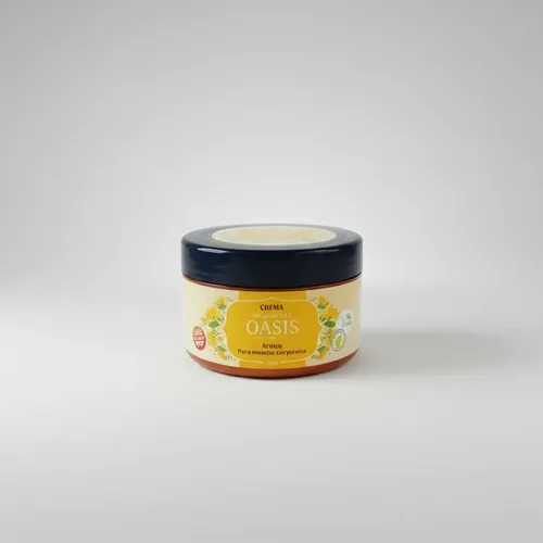 Crema Masajes Corporales Oasis 250gr Arnica Descontacturante