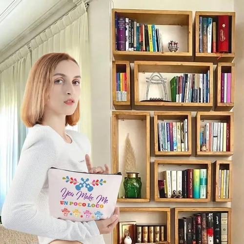Bolsa De Maquillaje Cosmético Levlo Coco Miguel Un Poco Loco
