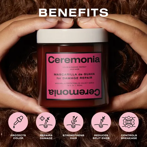 Mascarilla Capilar Ceremonia Guava Color Protection 230ml