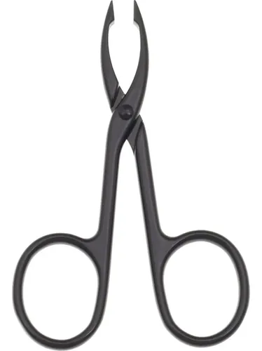 Pinzas De Cejas Motanar A705ab 2 Piezas Plateado Y Negro