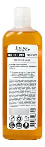 Frenzzi Gel De Lino Finalizador X350