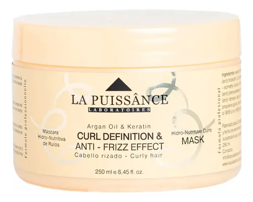 La Puissance Kit Shampoo Acondicionador Máscara Crema Rulos