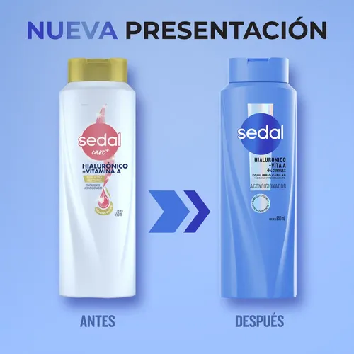 Sedal Acondicionador Hialuronico Y Vitamina A X 650ml