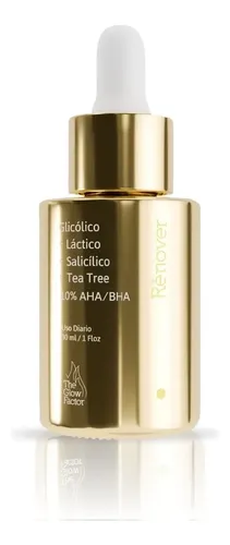 The Glow Factor Rénover – Sérum Exfoliante y Renovador con AHA, BHA y Tea Tree x 30ml