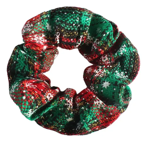 Scrunchie Navidad Accesorio Cabello Niños Y Adultos