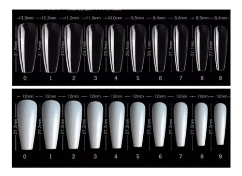 Uñas Postizas Tips X 100 Unidades Manicura Nail New Oferta!