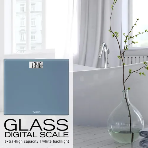 Báscula De Baño Taylor Digital Extra Ancha Extra Alta 227 Kg