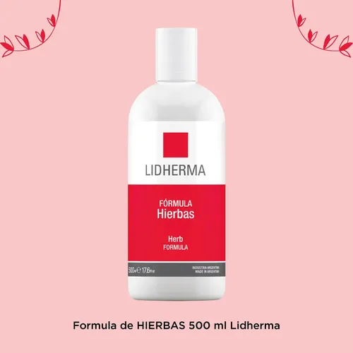 Loción Hierbas Descongestiva Hidratante Tónica Lidherma Tipo de piel Seca,Normal,Mixta