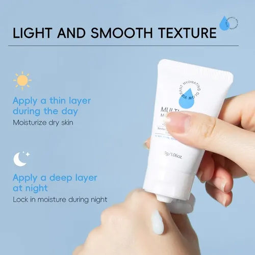 Crema Hidratante Facial De 30 G Con Aminoácidos Para Simplek Todo Tipo De Piel Día/noche