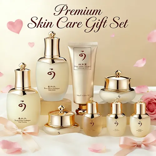 Set Facial De Colágeno 8 Pzs Hidratante Para Mujer