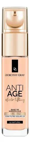 Base de Maquillaje Anti Age Dorothy Gray Efecto Lifting Hipoalergénica Tono Natural