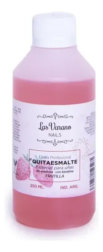 Quitaesmalte Las Varano Nails Sin Acetona Keratina 1000ml