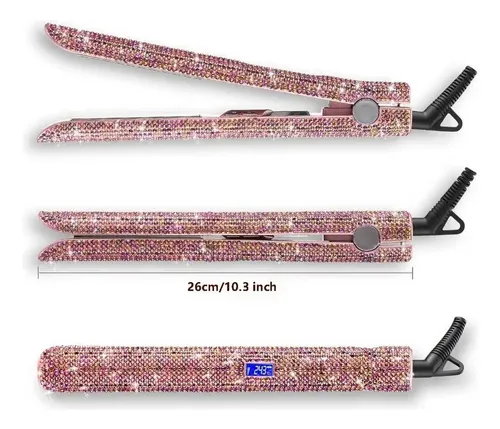 Tp Diamond Duble Voltage Rizer Anion Pelo Plancha