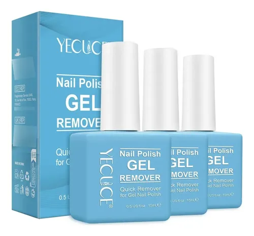 Removedor De Gel Para Uñas 3x Shanwu – 0.5 Fl Oz