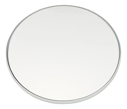 Espejo De Maquillaje Iluminado Con Lupa, Con Ventosa Redonda