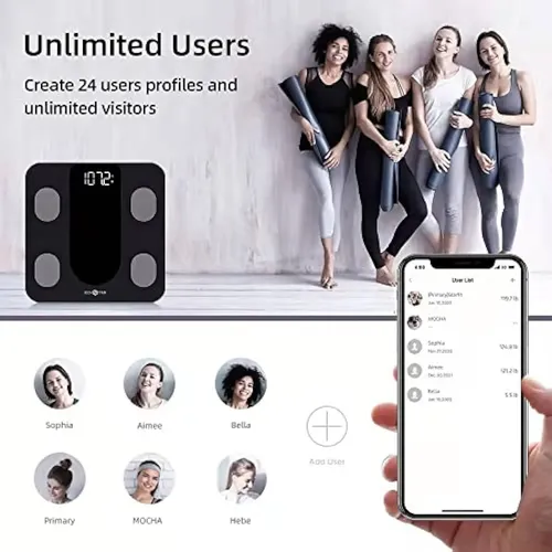 Runstar Báscula Inteligente Para Peso Corporal,