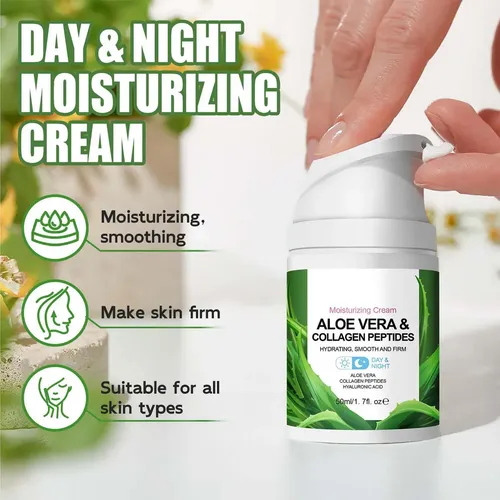 Crema Hidratante G Alovera Y Colágenos Peptides Hydrati