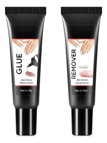 Gel Adhesivo Para Uñas Y Adhesivo Sólido Para Uñas, Pasta Fa