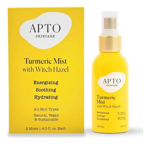 Apto Bruma Facial Cúrcuma Hamamelis 120 Ml (2 Pack)