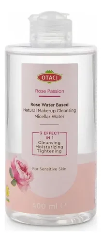 Agua Micelar Otaci Rose Passion 400 Ml Limpieza Hidratación