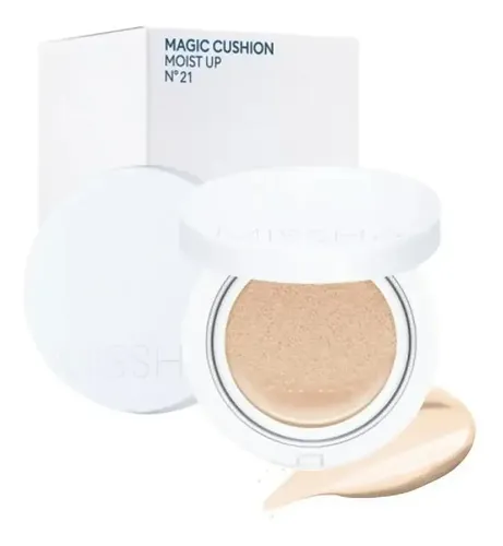 Missha Magic Cushion Moist Up Spf50+/pa+++ 15g Tono #21 Neutral Light Beige