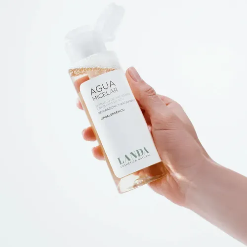 Landa Agua Micelar Desmaquillante Limpieza Facial Vegana